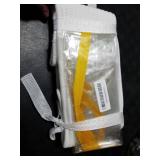 OIAHOMY Woven Basket, Gift Basket Empty with Gift Bags and Ribbons, Rope Baskets for Baby Showers, Storage Baskets with Handles for Nursery, Pet Toy Organizer - White