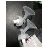 Momstouch 15mm Flange and Duckbill Valve Compatible with Spectra S1 S2 9 Plus Breastpump Replacement to Spectra Pump Parts, Not Original, Replace Accessories.