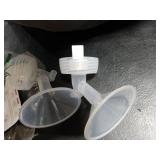 Momstouch 15mm Flange and Duckbill Valve Compatible with Spectra S1 S2 9 Plus Breastpump Replacement to Spectra Pump Parts, Not Original, Replace Accessories.