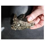 Chibery 2 Pack 165 Degree Lazy Susan Hinge, Face Frame, CLIP ON Plate for Easy Installation, Soft Close Multi-pivot Concealed hardware for Corner Kitchen Cabinet, Cupboard Folded, Folden Door, Closets