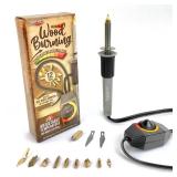 ArtSkills Wood Burning Tool Kit for Adults Teens & Beginners Woodburning with Adjustable Temperature Wood Burning Pen, Hot Knife Adapter Wood Engraver for DIY Crafts TIPS NOT INCLUDED***