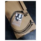 Litever 20 Inches Extension Cable 22 awg, Male to Female, ONLY Under Cabinet Lighting Kit LL-013 Series. 16 Cable Tiers Included (5-Pack-20 Inches)