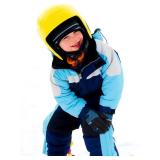 Hicarer 4 Pairs Winter Gloves for Kids Waterproof Snow Ski Gloves Girls Boys Warm Unisex Youth Clothes for Cold Weather(Blue, Green, Red, Orange,4-8 Years Old)