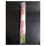 SeptCat 17 Pampas Grass Pink White Decor Faux Dried Fluffy Fake Small Light Pink Pompas Artificial Pompous Short Stems Bouquet Flower Vase Filler Home Wedding Room Wall Decoration