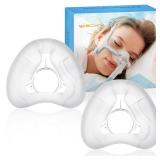 2 Packs Replacement Nasal Cushion for AirFit N20 Mask, Reliable Seal & Perfect Fit for Nasal Mask Cushion - Accessories Replacement Supplies(Medium)