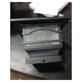 Davinci Lighting Premium Solar Outdoor Post Cap Lights - 4x4 5x5 6x6 - Bright LED Light for Fence Deck Garden or Patio Posts - Slate Black (1 Pack)