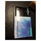 FINITEX 200 Count Disposable Nitrile Gloves  Blue Medical Exam Glove  Powder Free  Latex Free  Food Safe Work Nitrile Cleaning Gloves  Small