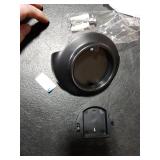 WIDEPLORE Echo Dot Wall Mount Holder for 3rd Generation, Built-in Cable Management Space-Saving Accessories for Dot(3rd Gen) Smart Speakers, with Sticking Tape and Drill Nail-Black