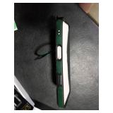 BUTAIGA for iPhone 17 Leather Case with Stand, Anti-Slip Grip Ring, Fits for MagSafe (Green, IP17-6.3inch)