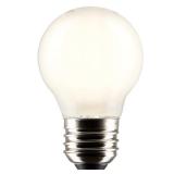 Satco 5.5-Watt LED E26 Light Bulb, 2700K, 15000 Hour Rating, Dimmable White