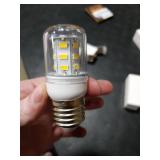 MIFLUS Appliance Bulb 5304511738/Refrigerator Li.GHT Bulb/Light Bu.lb Kei D34l E26/E27 3.5W 5000K (85V-265V Warm Light) Refrigerator Led Light Bulb-2Packs