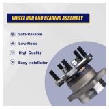 KUSATEC 512401 2pcs Rear Wheel Bearing and Hub Assembly Compatible with Scion FR-S, Subaru BRZ, Subaru Forester Legacy Outback WRX, 5 Lug