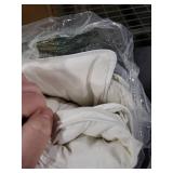 DROVAN Goose Feather Down Fiber Comforter Twin Size - 100% Cotton Duvet Insert with 8 Corner Loops - Luxurious All-Season Hotel Collection, 68x90 Inch