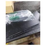 KAITELA Pack of 10 ABS Plastic Sheet 12 x 16 x 1/8 Thick (3mm) Black Rigid Thermoplastic Sheet, Moldable Plastic Panel for Crafts, DIY Projects - Textured & Smooth Finish