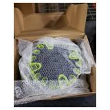 Hikeen Fishing Rod Holder, Fishing Pole Holders for Garage, Rod Rack Holds Up to 20 Rods with Rolling Wheels, Fishing Gear Equipment Storage Organizer, Fishing Gifts for Men