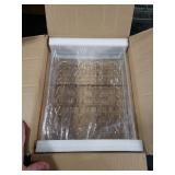 BXINREDA Acrylic Coffee Pod Organizer for Nespresso Vertuo Pod Holder 40 Pods Clear Vertuo Pod Storage Drawer (1 Tier) (Clear)