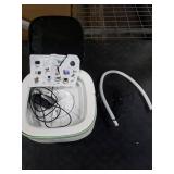 Portable Washing Machine, 12L Upgraded Mini Washing Machine With Spin Basket, Foldable Washer Cleaning for Underwear, Baby Clothes Socks and Small Items, Small Washer for Apartments, Dorm,RV (Green)