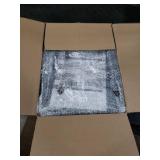 SNTD Dish Drying Rack for Kitchen Counter - Large Dish Rack with Drainboard, Rustproof Dish Drainer with Utensil Holder for Sink, Black