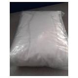 Snow Blanket for Christmas Decorations - 94 x 31 Inch Large Artificial Snow Blanket for Christmas Village Displays, White Winter DÃ©cor - Thick Fluffy Faux Snow Backdrop Xmas Party Christmas Tree Ba