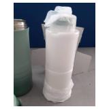 Momcozy 22oz Portable Breast Milk Cooler for Outdoor, Life Saver with 360Â° Total Cooling for 24 Hours, Larger Capacity Travel Breastmilk Chiller with 2pcs Baby Bottles for Breastmilk Storage, Green