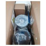 Veroline Baby Food Maker, 10-in-1 Baby Food Processor Set with 2 Glass Bowls (600ml+300ml), Baby Food Blender for Baby Puree, Fruit, Meat, Vegatable, Baby Food Storage Containers, Baby Essentials - Re