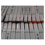 80 Pieces Memoffice Markers, Broad and Fine Tip - Retail: $0
