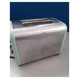 Appears Pre Owned, Sold As Is BELLA 2 Slice Toaster, Quick & Even Results Every Time, Wide Slots Fit Any Size Bread Like Bagels or Texas Toast, Drop-Down Crumb Tray for Easy Clean Up, Stainless Steel 
