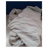 Blue-Grey Fitted Twin Size Sheet  - Retail: $0