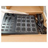 Donner MIDI Pad Beat Maker Machine Professional, Drum Machine with 16 Beat Pads, 2 Assignable Fader & Knobs and Music Production Software, USB MIDI Controller with 40 Courses, STARRYPAD - Retail: $70