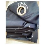 Vangao Navy Blue Kids Curtains for Boys Bedroom Space Theme Blackout Curtains for Kids Nursery Girls Room 72 Inches Length Silver Foil Print Drapes Grommet Top Window Treatments Set 2 Panels - Retail: