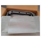 Kitsure Extra-Long Shoe Rack for Closet, Shoe Organizer for Front Door Entrance, Stackable Shoe Shelf, Detachable Closet Organizers and Storage, 39.0\" Wide - 3 Tier, Grey - Retail: $16