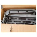 Kitsure Extra-Long Shoe Rack for Closet, Shoe Organizer for Front Door Entrance, Stackable Shoe Shelf, Detachable Closet Organizers and Storage, 39.0\" Wide - 3 Tier, Grey - Retail: $16