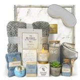 AHAGIFTREE ,Birthday Gift Basketï¼Get Well Soon Gift Baskets For Women,12PC Get Well Gifts for Women After Surgery,Care Package,Grief,Sympathy Gifts,Condolences Gift - Retail: $40