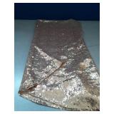 Gold Sequin Tree Skirt  - Retail: $0