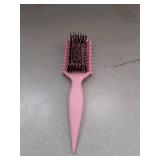 Curly Hair Brush Candybrush Curl Defining Brush for Detangling Shaping and Defining Curls for Women, Men, Wet & Dry Hair (Pink) - Retail: $10
