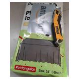 Pureegg Plastic Table Cloth Disposable 10 Pack, 54 x 108 Inch Table Cloths, Halloween Party Decorations, Summerween Decor, Halloween Tablecloths, Rectangle, Plastic Cover, Leakproof & Sturdy, Black - 