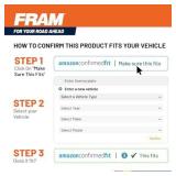 FRAM EG+ PH3614P 10K Mile Change Automotive Replacement Interval Spin-On Engine Oil Filter for Select Vehicle Model Years, Vehicle Engine Protection Oil Filter for Everyday Drivers - Retail: $9