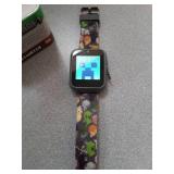 Minecraft Kids LED Smartwatch Interactive Gaming-Themed Watch 10 Changeable Faces, Step Counter, Calculator, Games, Selfie Cam, Alarm & Timer, Printed Silicone Straps â Fits Wrists 5.5\"-8.0\" - 