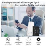 Cell Phone Booster for Home,Up to 2000 sq ft,Cell Phone Signal Booster with Band 66/25/2/4/5/12/13/17,Boost 5G 4G Data for All U.S. Carriers FCC Approved Cell Booste
