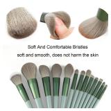 Koccido Makeup Brushes 22 Pcs Makeup Kit,Foundation Brush Eyeshadow Brush Make up Brushes Set (Green, 22 Piece Set) - Retail: $10