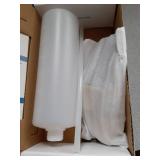 Gold Soap Dispenser for Kitchen Sink, WEWE Brushed Gold Soap Dispenser with Long Spout and Gold Soap Pump Built in Countertop Under Sink Stainless Steel - Retail: $25