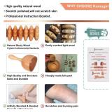 Komogir 3-in-1 Wood Therapy Massage Tools Lymphatic Drainage Massager Wooden Massager for Maderoterapia,Anti-Cellulite, Body Sculpting & Contouring - Retail: $20