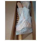Komogir 3-in-1 Wood Therapy Massage Tools Lymphatic Drainage Massager Wooden Massager for Maderoterapia,Anti-Cellulite, Body Sculpting & Contouring - Retail: $20