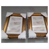 Four Pack 5x7 Picture Frames  - Retail: $0