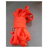 Extra long Bright Orange Dog Leash - Retail: $0