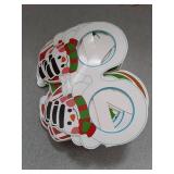 JOYIN 36 Pcs Christmas Paper Eyeglasses, Christmas Party Glasses, Frame Costume Eyeglasses Assorted Designs for Adults and Children for Christmas Party Supplies Photo Booth and Party Favors