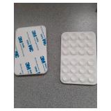 Two Pack Adhesive Back Suction Phone Holder, 2 Pack - Retail: $0