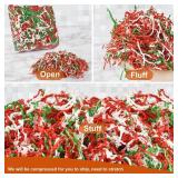 Easter Crinkle Paper Filler, 1/2LB(8 oz) Shredded Paper For Gift Baskets, White bridesmaid proposal gifts, Crinkle Cut Paper Shred For Birthdays, Weddings,Boxes Bags, Basket Filler, Anniversaries, Gif