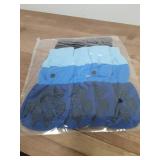 EXPAWLORER Anti Slip Dog Socks to Prevent Licking Paws,Dog Shoes for Cold Winter, Dog Booties for Hardwood Floors, Dog Boots & Paw Protectors with Grippers for Small Medium Large Senior Dogs Blue XL -