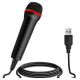 Drimoor 2Pack 13ft Wired USB Microphone for Rock Band, Guitar Hero, Let